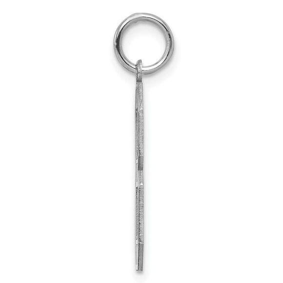 Sterling Silver, Jersey Collection, Large Number 8 Pendant - Picture 2 of 6